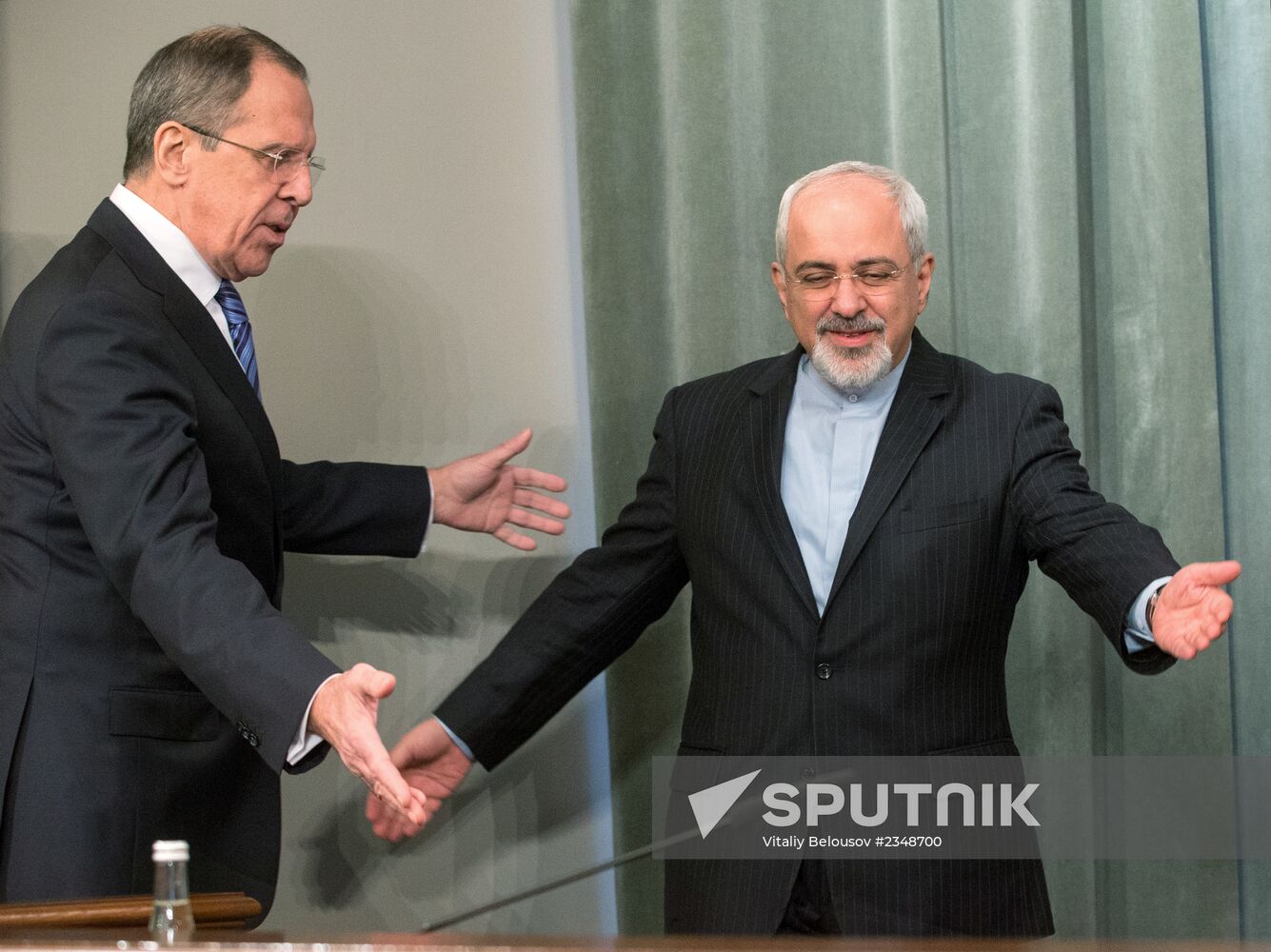 Meeting of Russian and Iranian foreign ministers