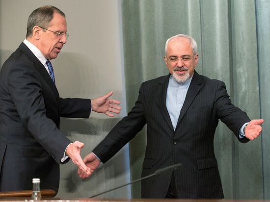 Meeting of Russian and Iranian foreign ministers