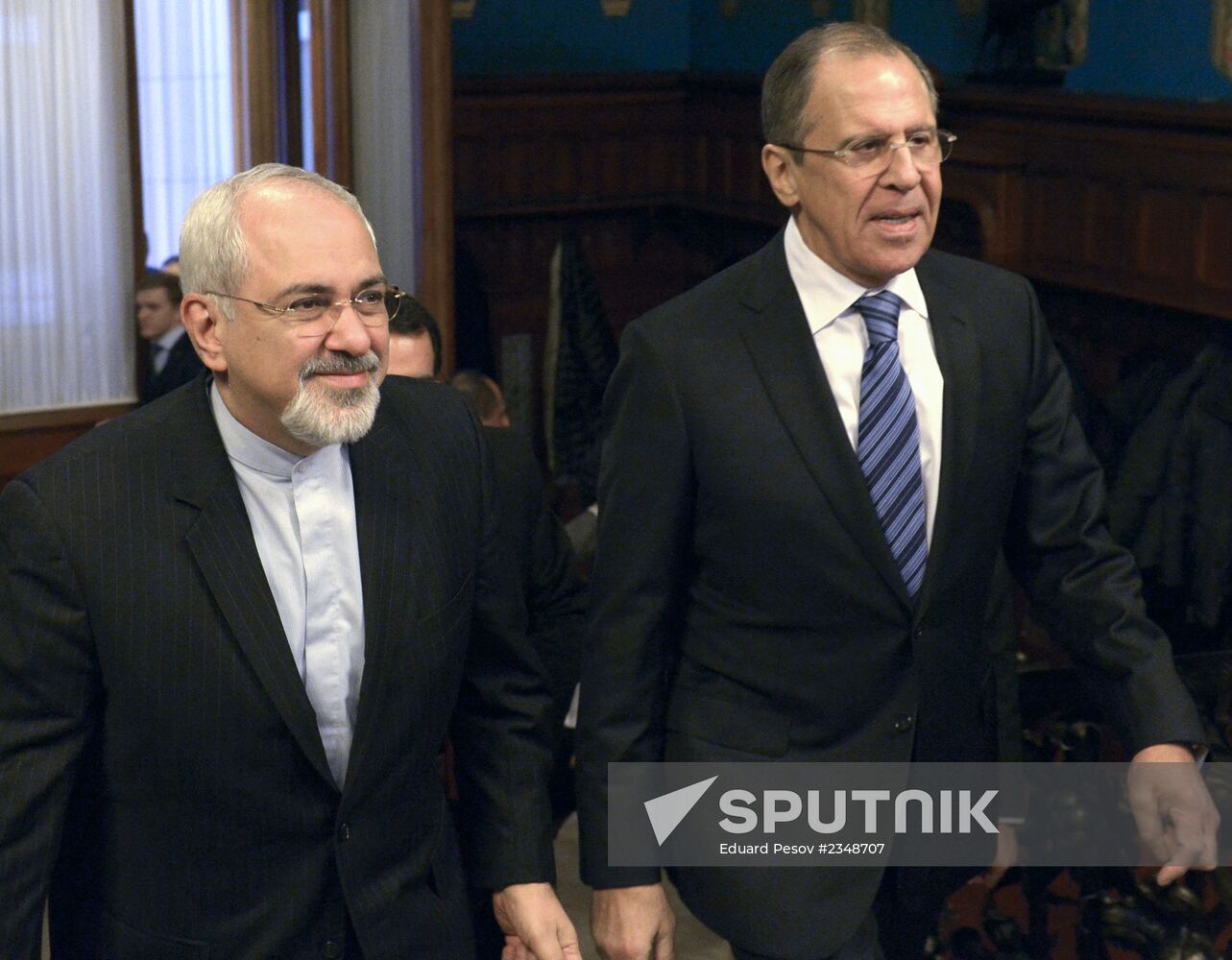 Meeting of Russian and Iranian foreign ministers