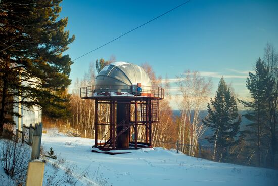 Lake Baikal in winter