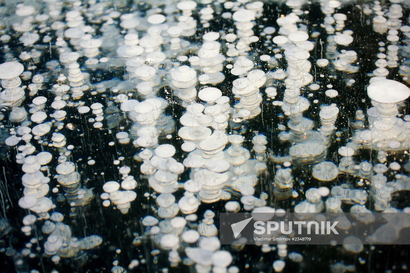 Lake Baikal in winter