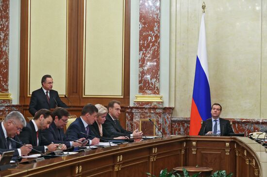 Government meeting on January 16, 2014