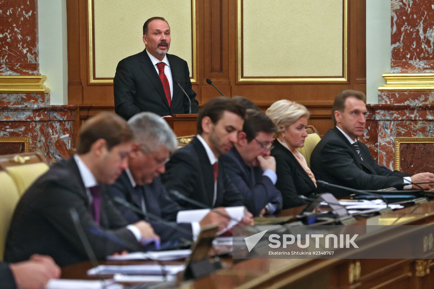 Government meeting on January 16, 2014