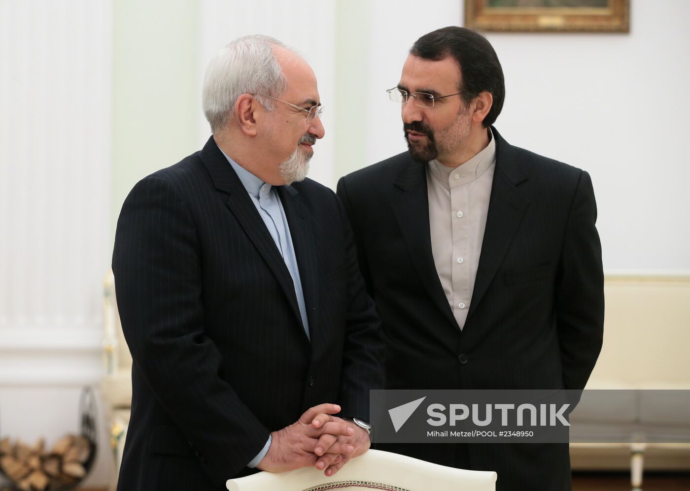 Vladimir Putin receives in Kremlin Javad Zarif