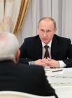 Vladimir Putin receives in Kremlin Javad Zarif