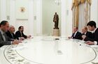 Vladimir Putin receives Mohammad Javad Zarif in the Kremlin