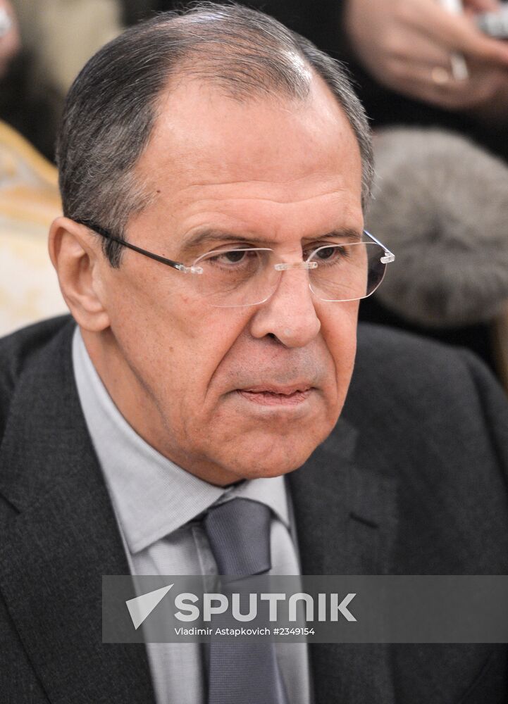 Russian foreign minister meets with Syrian counterpart