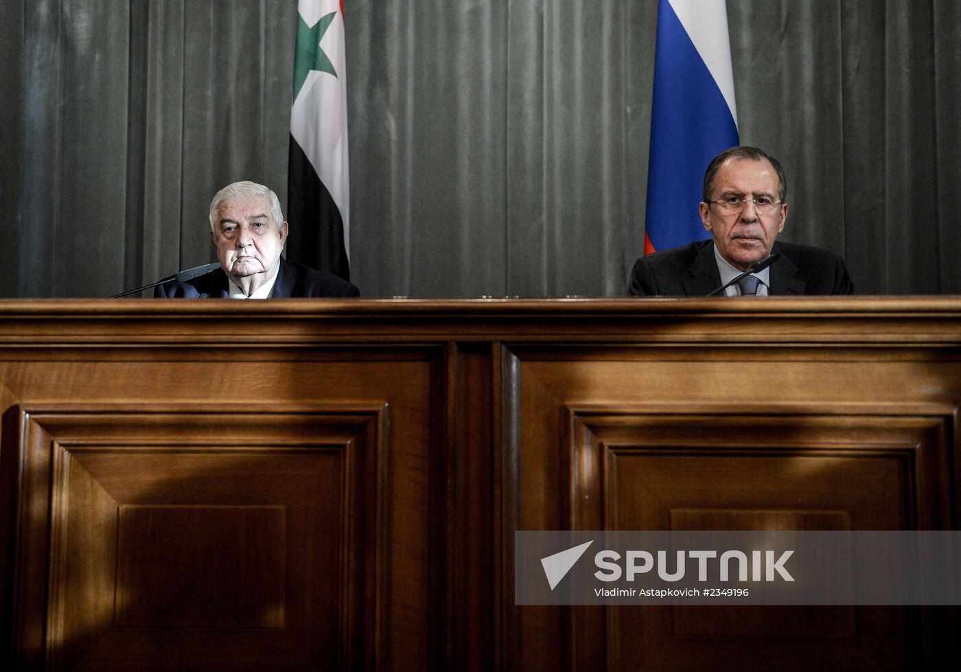 Russian foreign minister meets with Syrian counterpart