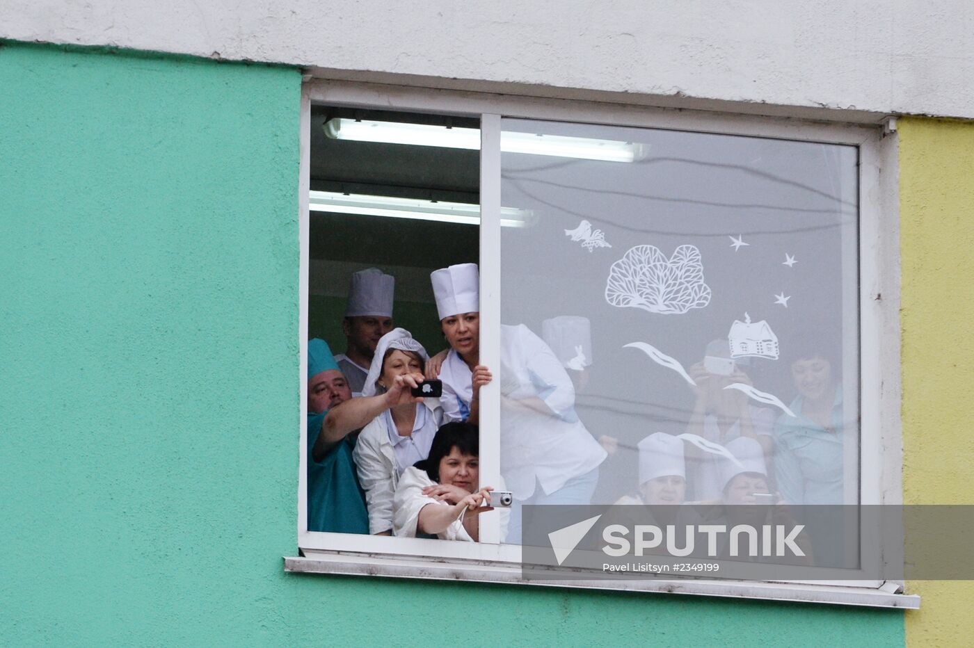 Olympic Torch Relay. Belgorod