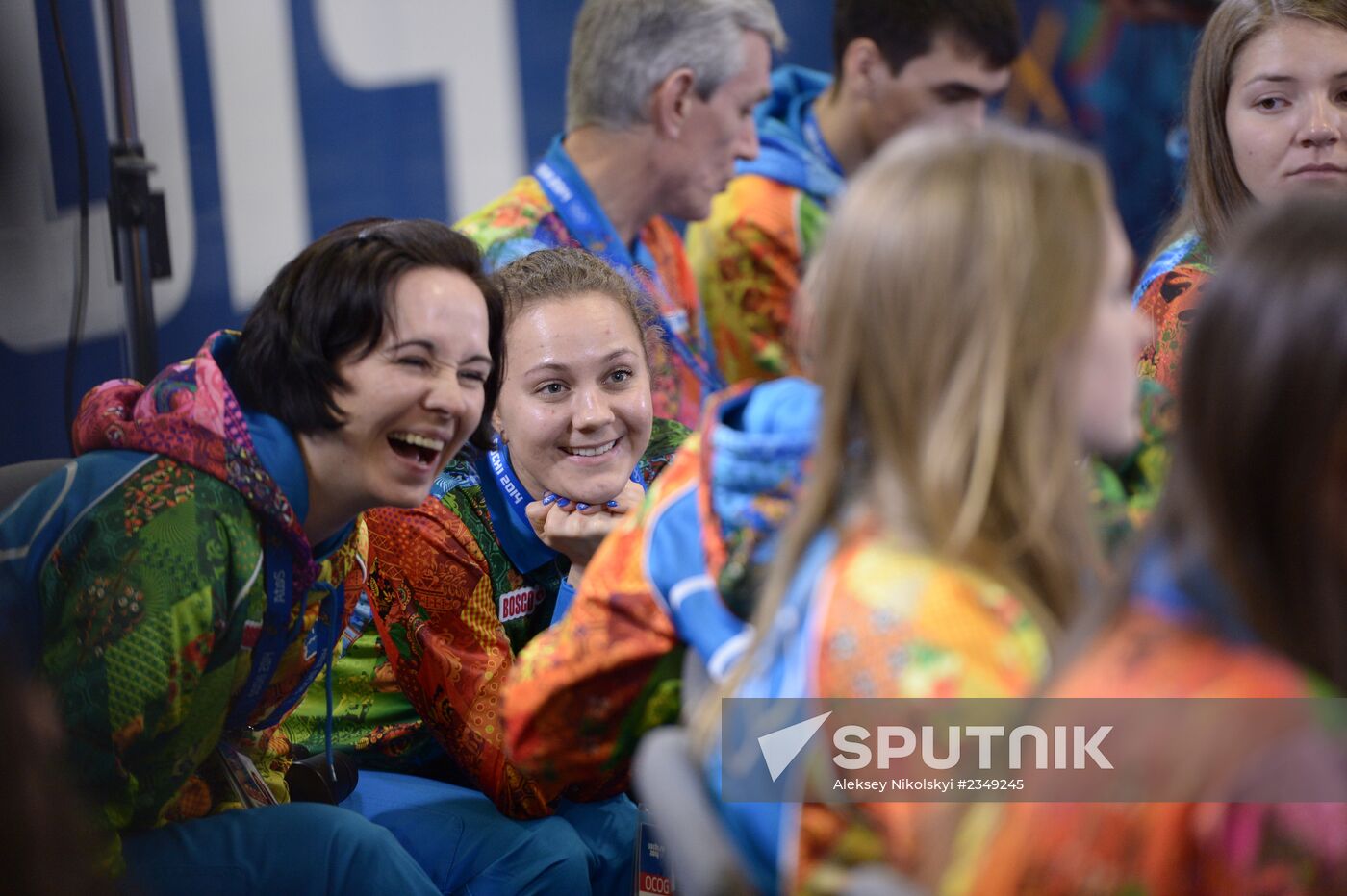 Vladimir Putin meets with Sochi 2014 Olympic volunteers