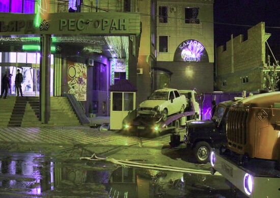 Double explosion rocks restaurant in Makhachkala