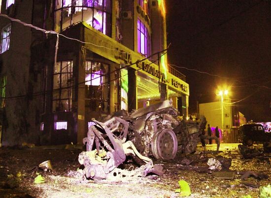 Double explosion rocks restaurant in Makhachkala