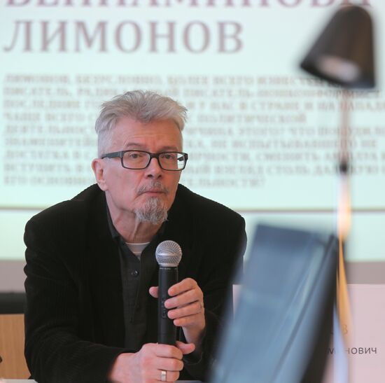 Talk with Eduard Limonov