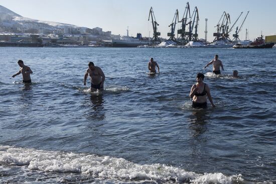 Epiphany bathing