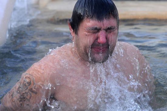 Orthodox believers celebrate Epiphany