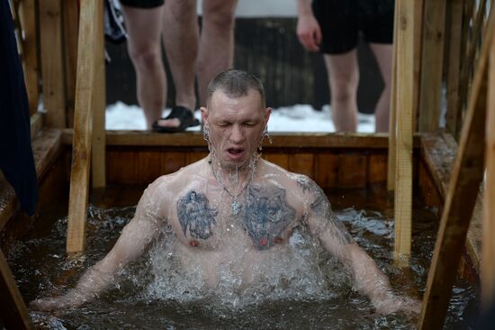 Orthodox believers celebrate Epiphany