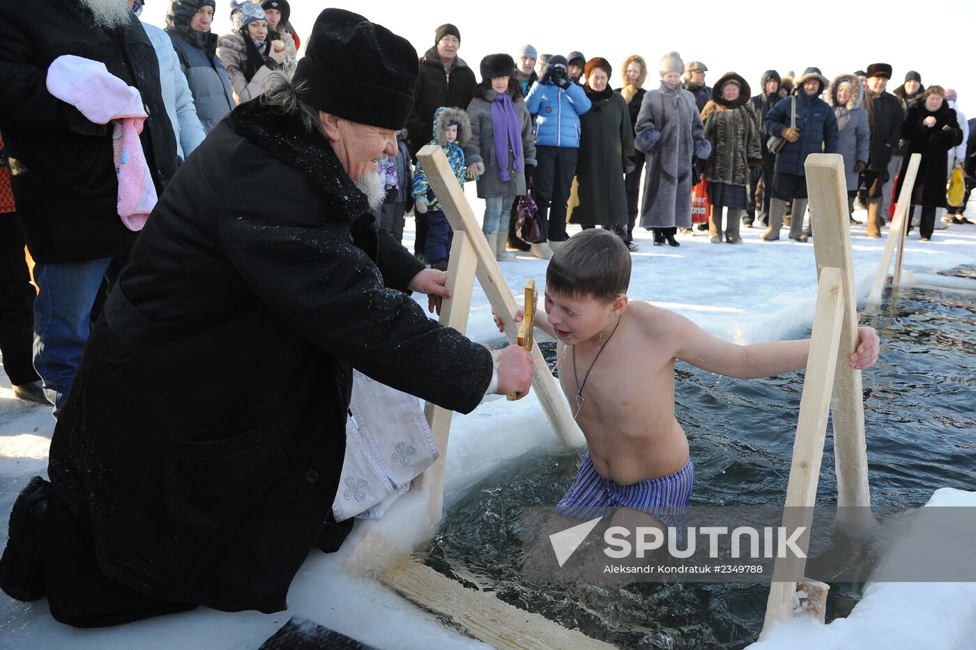 Orthodox believers celebrate Epiphany