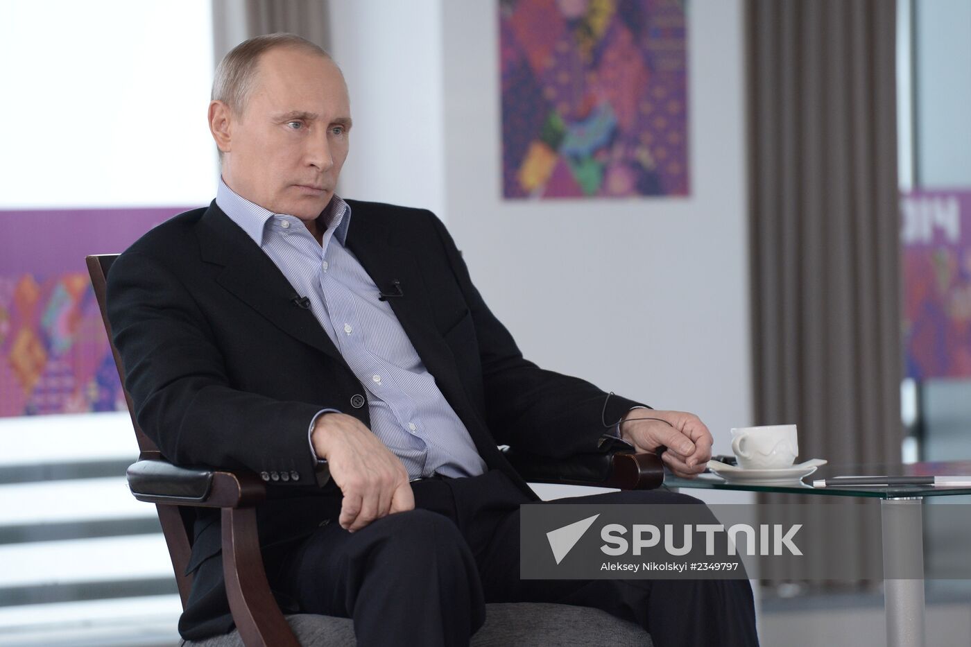 Vladimir Putin gave an interview to Russian and foreign media