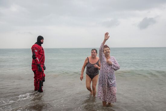 Orthodox believers celebrate Epiphany
