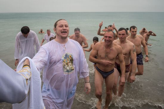 Orthodox believers celebrate Epiphany