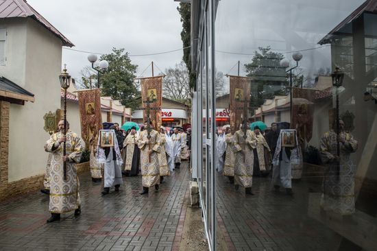Orthodox believers celebrate Epiphany