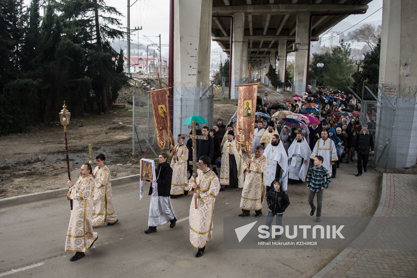 Orthodox believers celebrate Epiphany