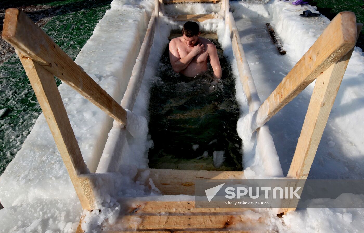 Orthodox believers celebrate Epiphany