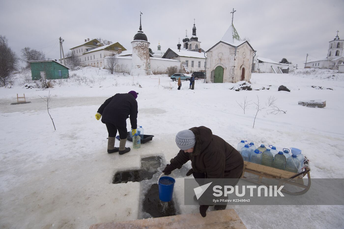 Orthodox believers celebrate Epiphany