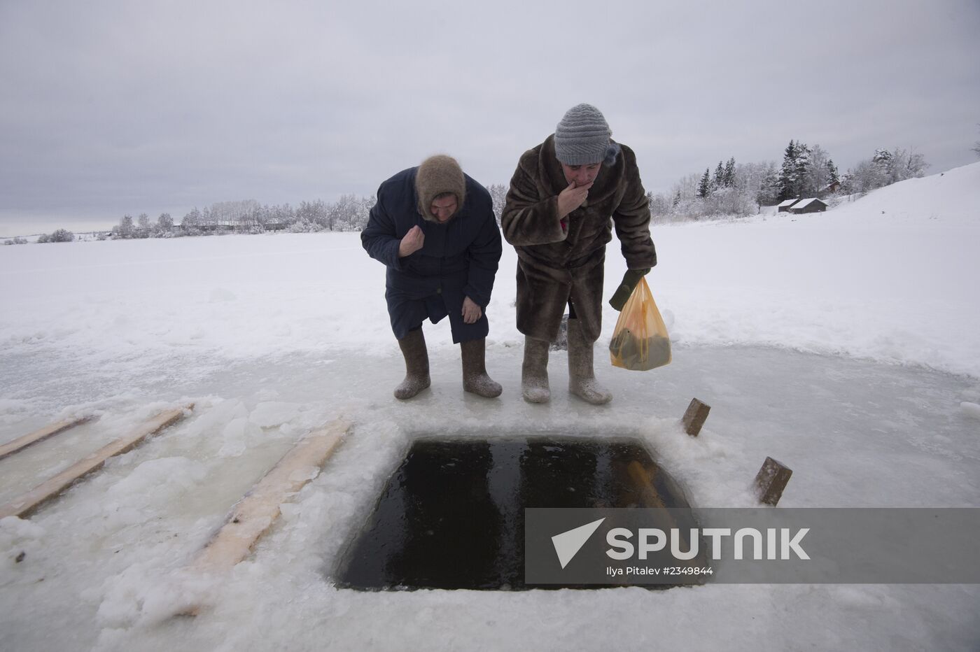Orthodox believers celebrate Epiphany