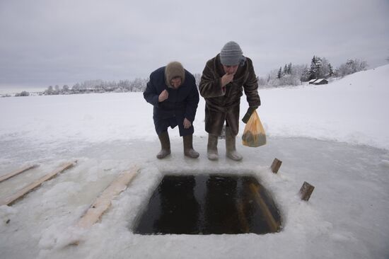 Orthodox believers celebrate Epiphany