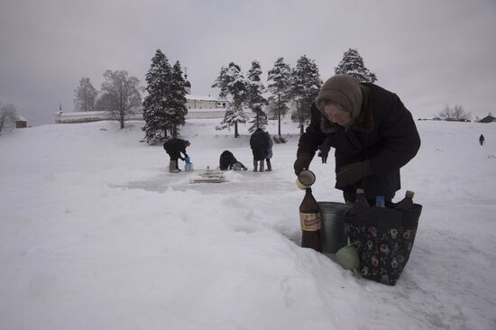 Orthodox Christians celebrate Epiphany