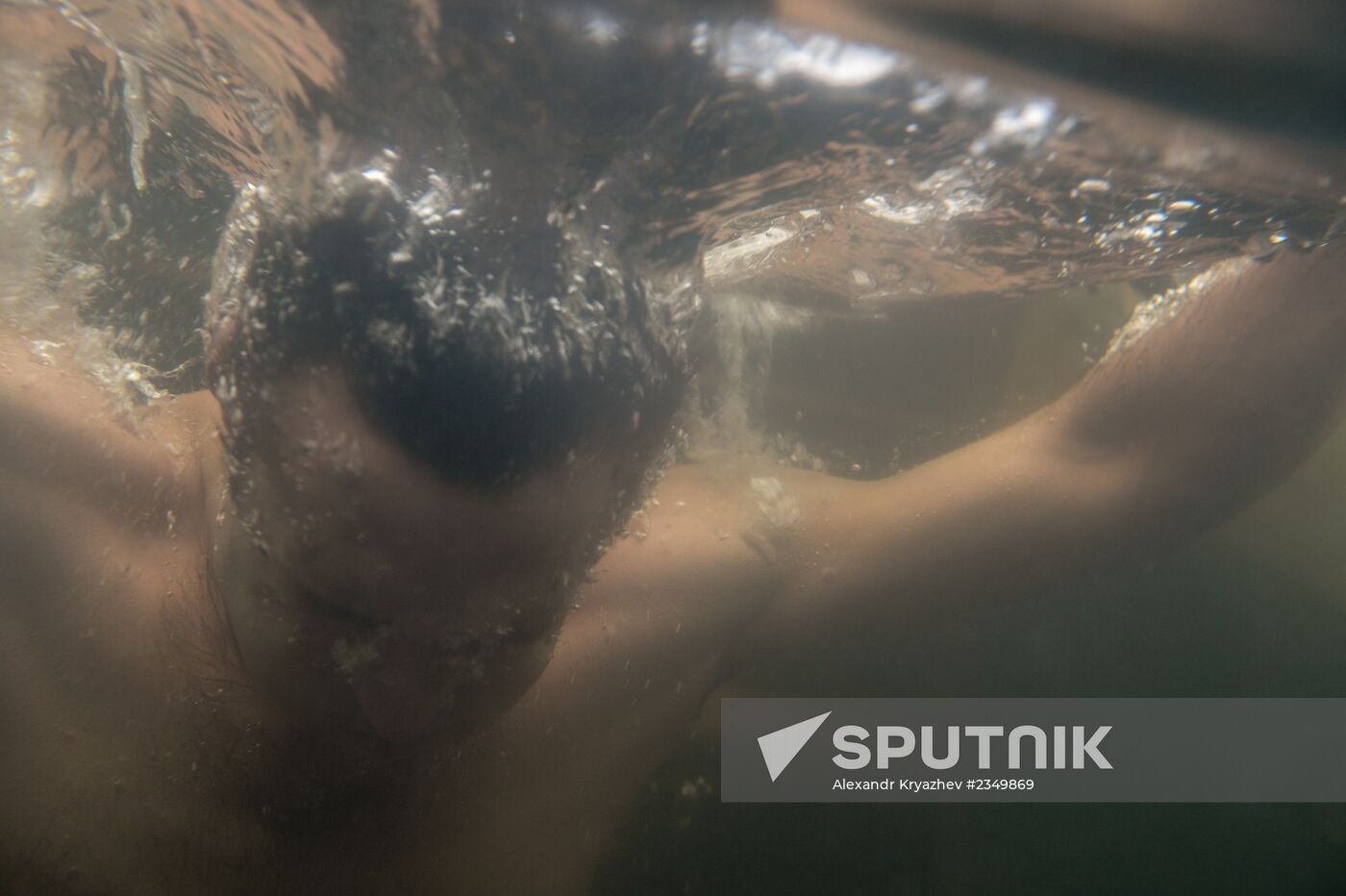 Russian Orthodox believers celebrate Epiphany