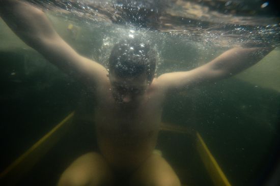 Russian Orthodox believers celebrate Epiphany
