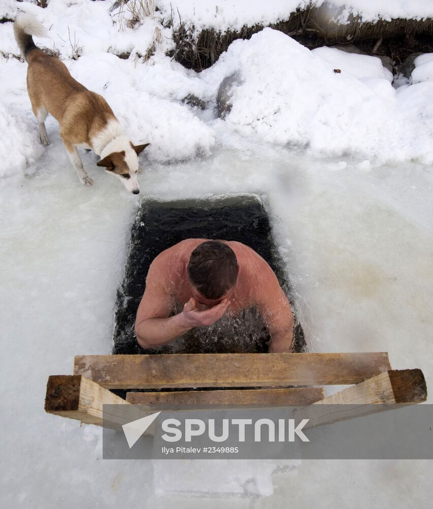 Orthodox Christians celebrate Epiphany