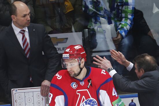 Kontinental Hockey League. Lokomotiv Yaroslavl vs. Dynamo Moscow