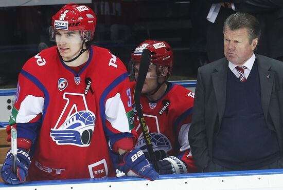 Kontinental Hockey League. Lokomotiv Yaroslavl vs. Dynamo Moscow