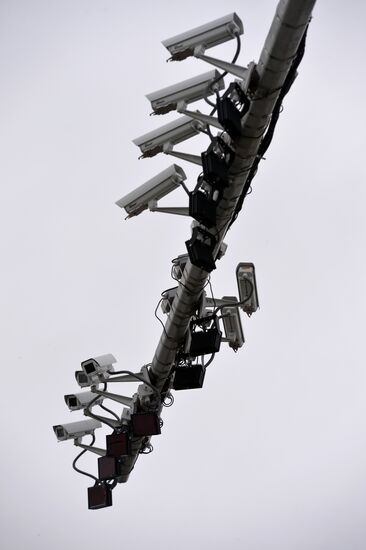 Automated traffic enforcement devices in Novosibirsk