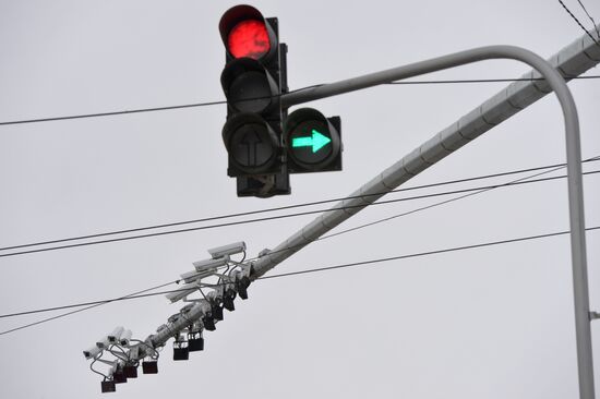 Automated traffic enforcement devices in Novosibirsk