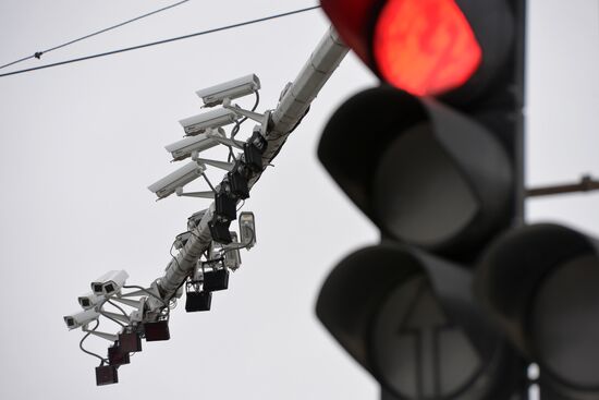 Automated traffic enforcement devices in Novosibirsk