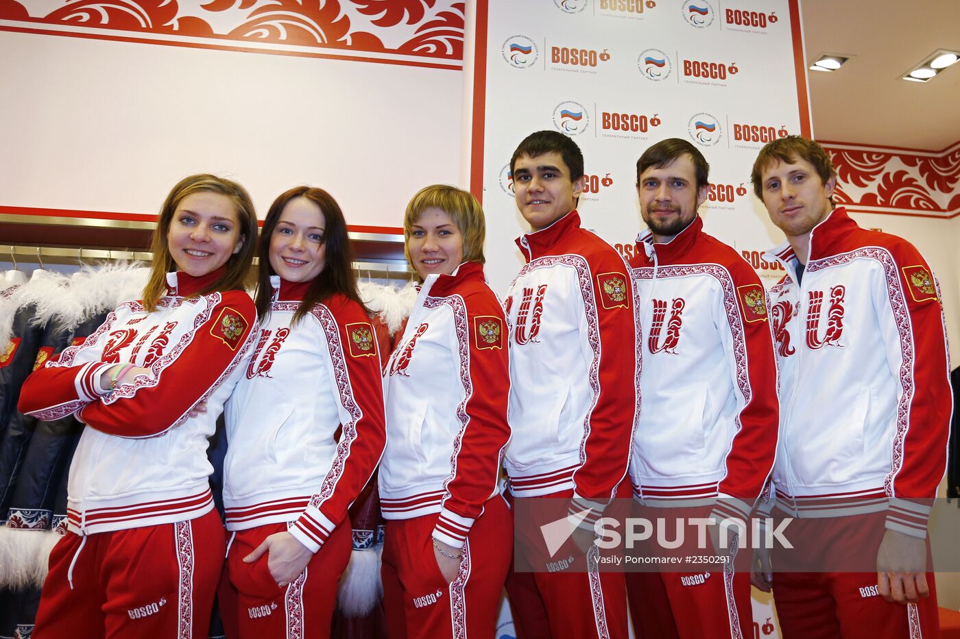 Russian Olympic skeleton team's gear