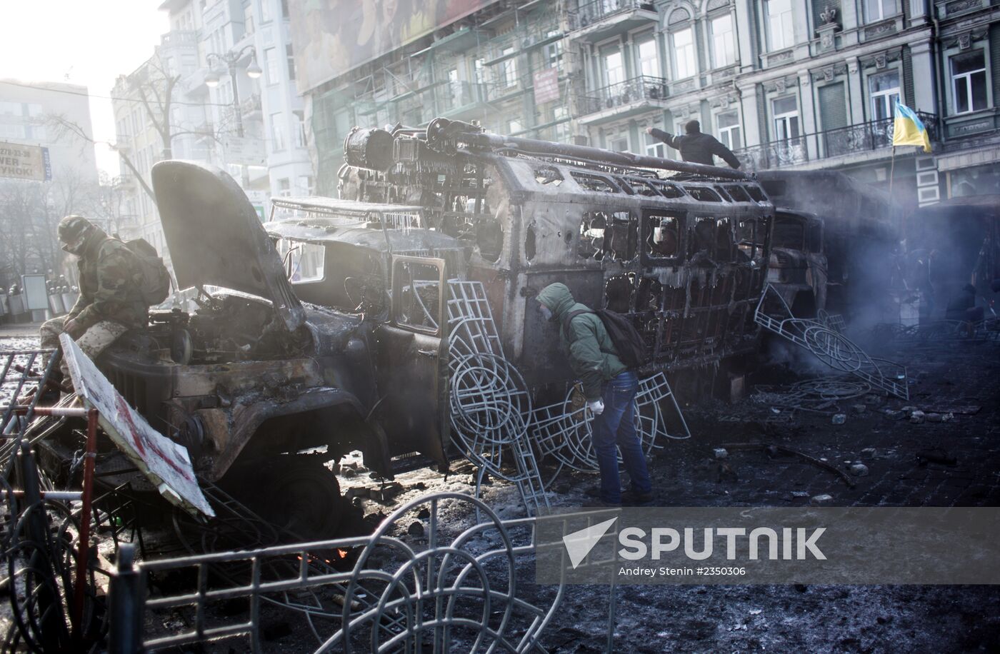 Clashes in Kiev