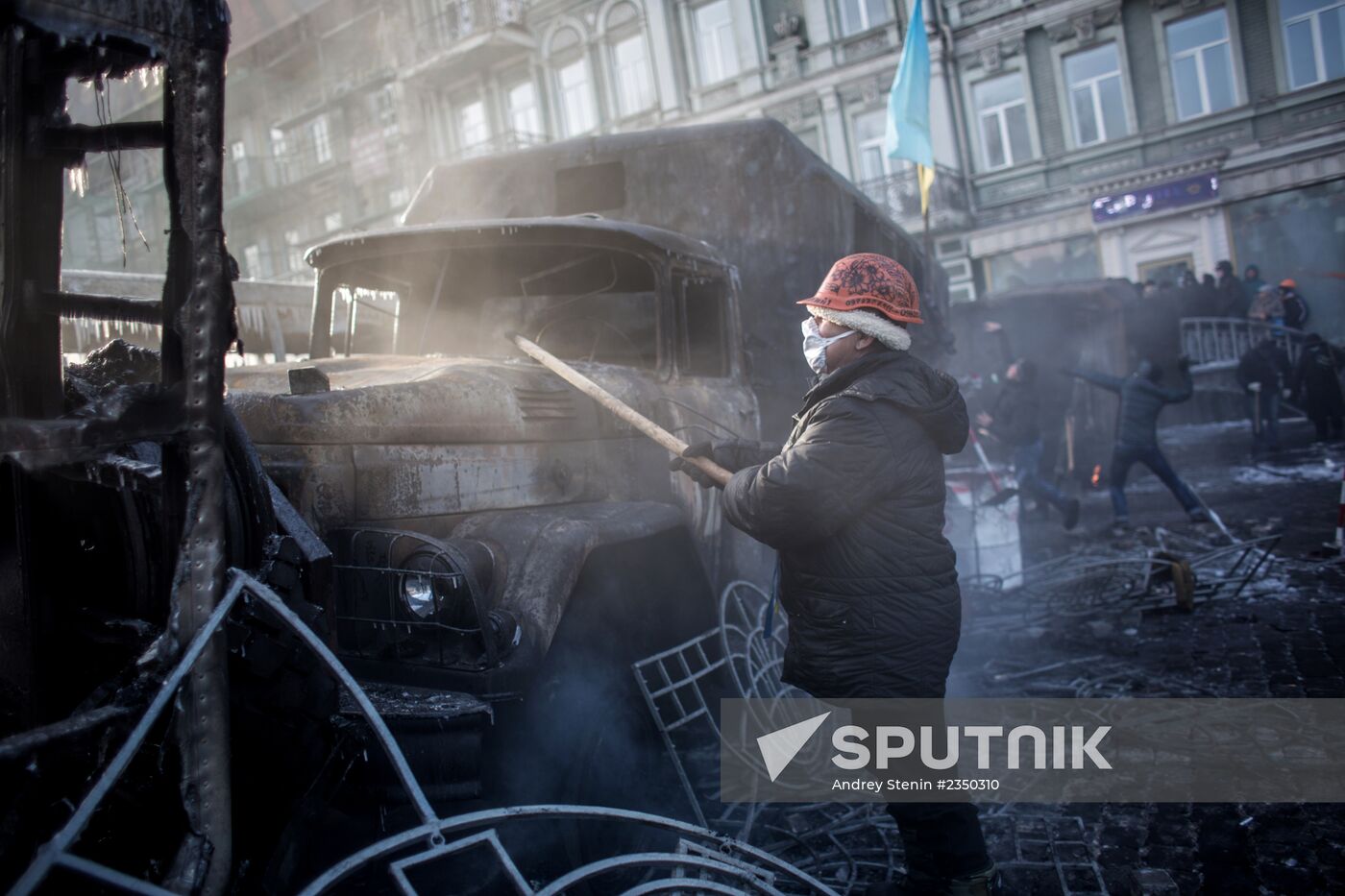 Clashes in Kiev