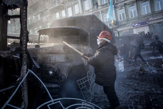 Clashes in Kiev
