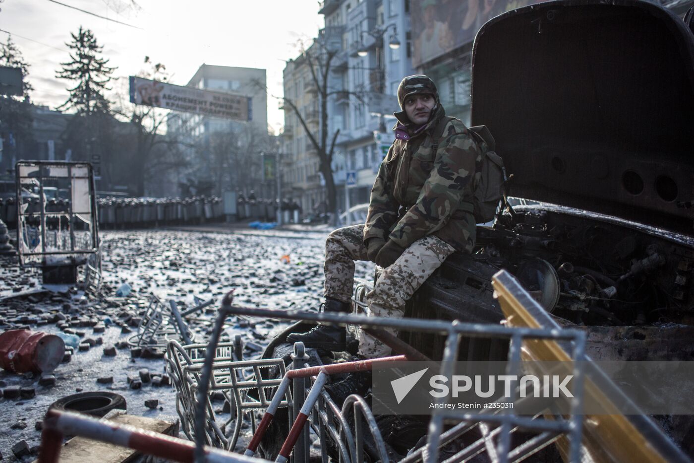 Clashes in Kiev