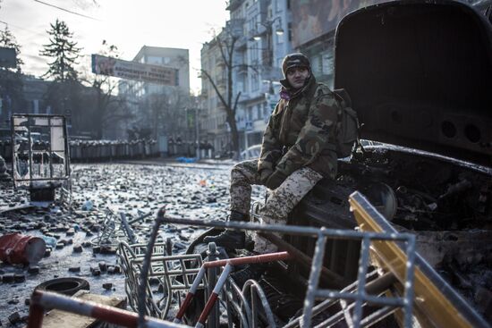 Clashes in Kiev
