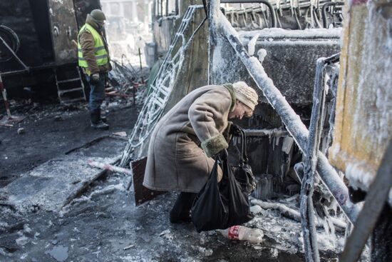 Clashes in Kiev