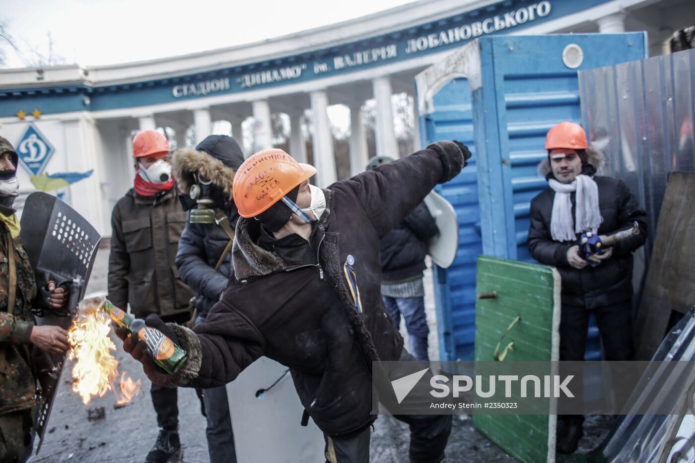 Clashes in Kiev