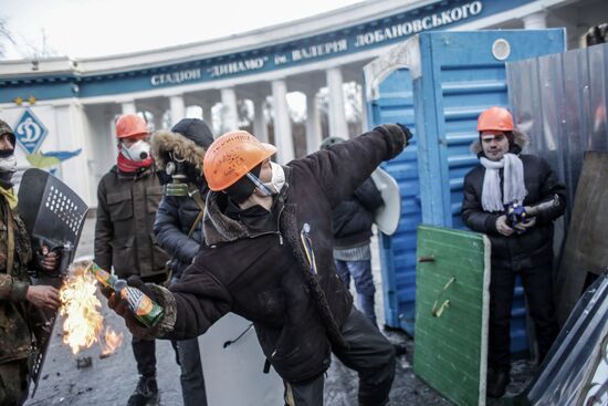 Clashes in Kiev