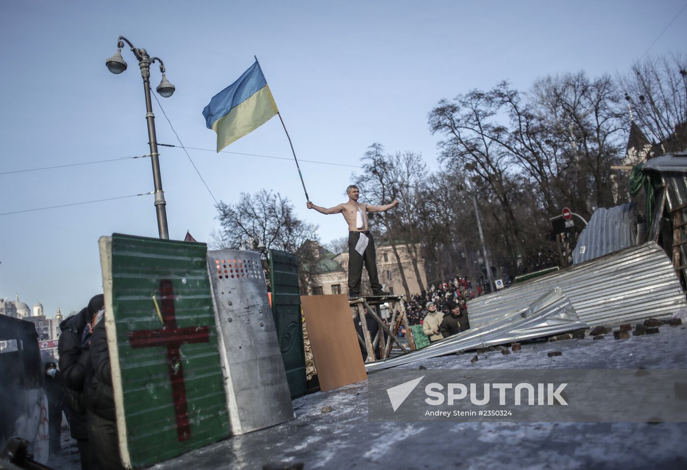 Clashes in Kiev