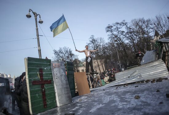 Clashes in Kiev